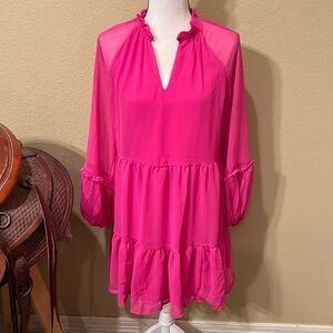 🌺 NWT Vince Camuto brand women’s long sleeve lined dress